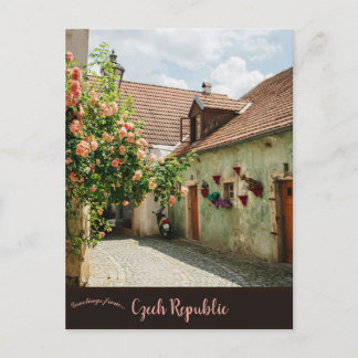 Cartão Postal Cesky Krumlov República Tcheca