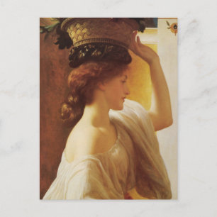 Cartão Postal Cesta de Fruta