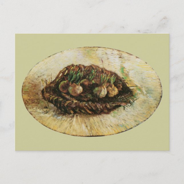 Cartão Postal Cesto de Bolas de Estopa, Vincent van Gogh (Frente)