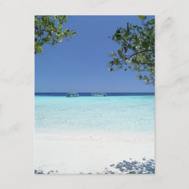 Cartão Postal Céu azul e mar 9 (Frente)