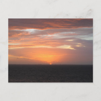 Cartão Postal Céu Cor-de-Laranja