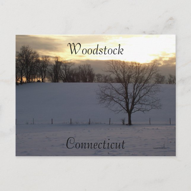 Cartão Postal Céu da Noite (Frente)