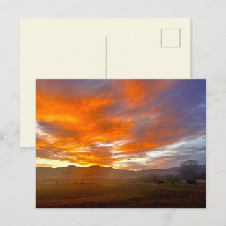Cartão Postal Céu de Brasa