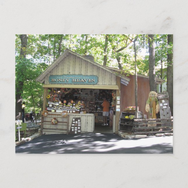 Cartão Postal Céu de Mel na Cidade do Dólar Prateado (Frente)