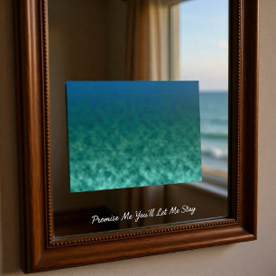 Cartão Postal Céu desgastado pela maré