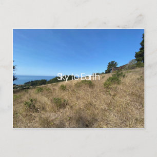 Cartão Postal Céu para Terra