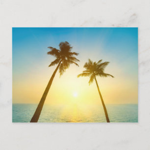 Cartão Postal Céu Tropical de Idyllic