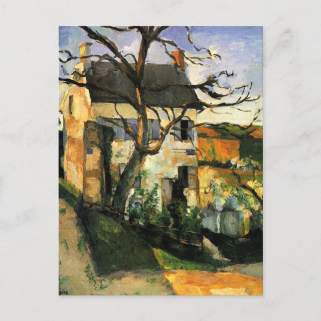 Cartão Postal Cezanne - A Casa e a Árvore (Frente)