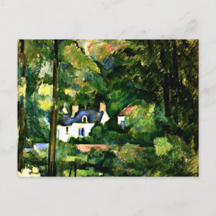Cartão Postal Cezanne - Casas na Grécia, 1881,