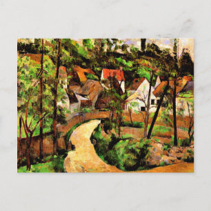 Cartão Postal Cezanne - Curva na Estrada