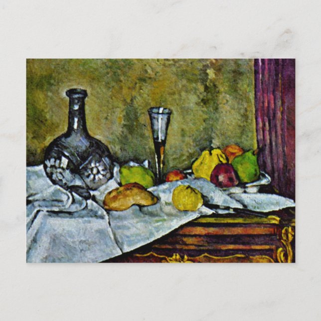 Cartão Postal Cezanne - Dessert, (Frente)