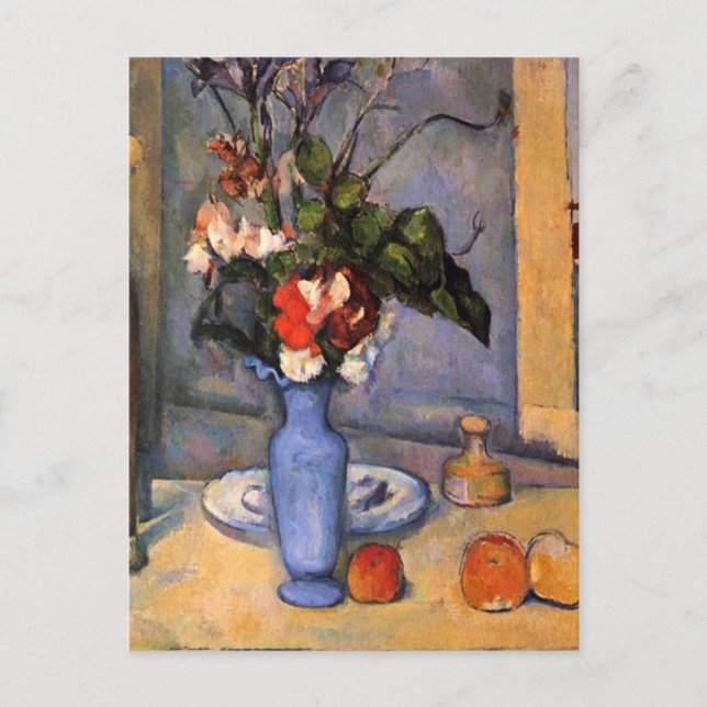 Cartão Postal Cezanne - O Vaso Azul (Frente)
