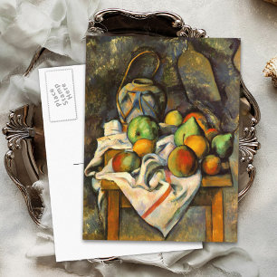 Cartão Postal Cezanne Vase Paille Vintage Art