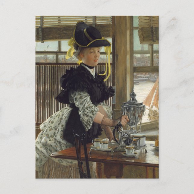 Cartão Postal Chá | 1872 (petróleo sobre madeira) (Frente)