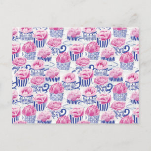 Cartão Postal Chá bonito