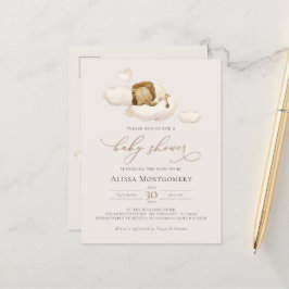 Cartão Postal Chá de Bebê Leão