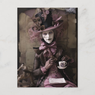 Cartão Postal Chá de chapéus