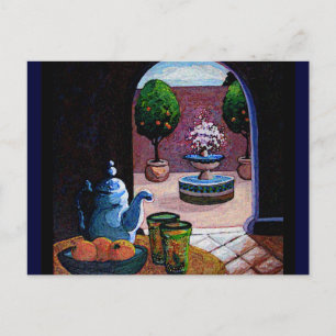 Cartão Postal Chá de menta marroquina