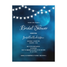 Chá de panela azul Lua Lua Cordas de Cordas