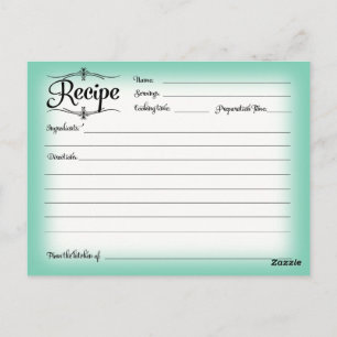 Cartão Postal chá de panela Recebe Desserts de Placa Rola para 