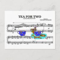 Chá Para Duas Equipes ~ Folha De Fundo Musical