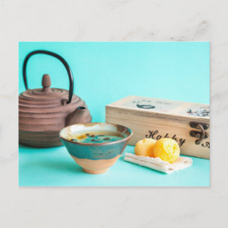 Cartão Postal Chá Para Um