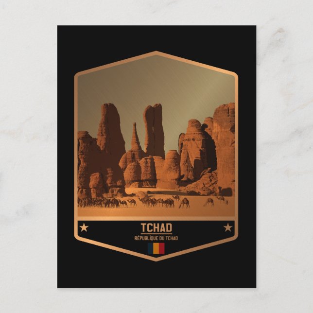 Cartão Postal Chade (Frente)
