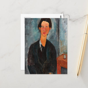 Cartão Postal Chaim Soutine por Amedeo Modigliani