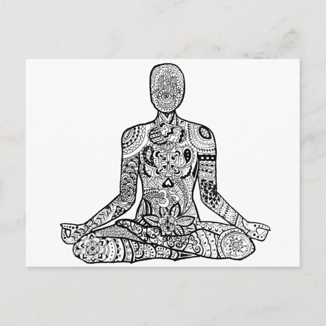 Cartão Postal Chakra Chica (Frente)