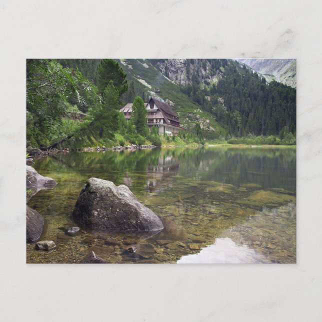 Cartão Postal Chalet Próximo a Tarn (Frente)