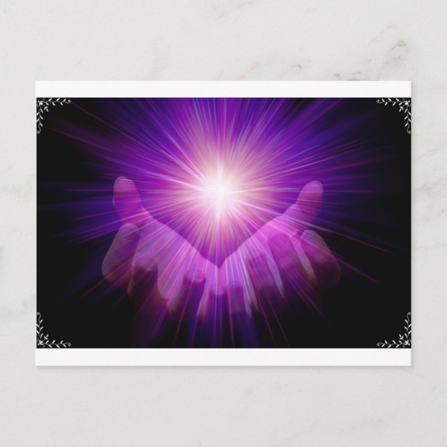 Cartão Postal Chama de aquecedores (Frente)