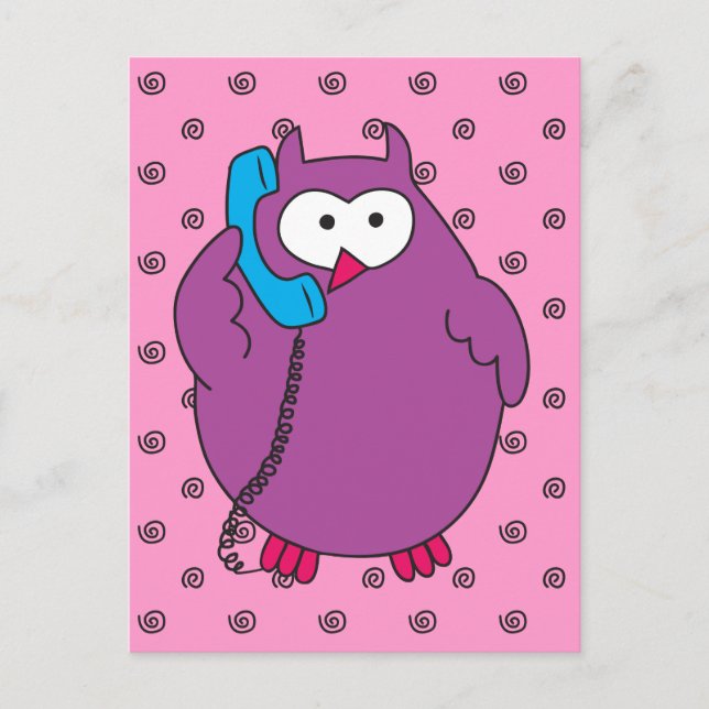 Cartão Postal Chamada Hootie (Frente)