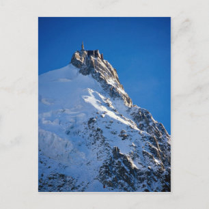 Cartão Postal Chamonix de Aiguille de Midi, Mont Blanc, França