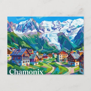 Cartão Postal Chamonix França