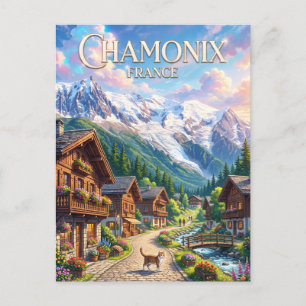 Cartão Postal Chamonix França
