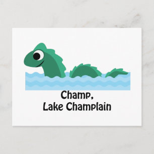 Cartão Postal Champ, Lago Champlain