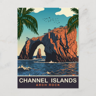 Cartão Postal Channel Islands National Park California, Viagem