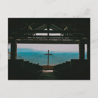 Cartão Postal Chapel Bonito Cristão Carolina do Sul