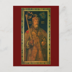 Cartão Postal Charlemagne do cartão-postal Durer