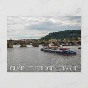 Cartão Postal Charles Bridge Praga