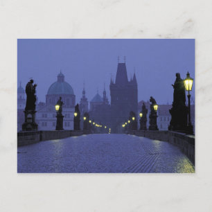Cartão Postal Charles Bridge - Praga