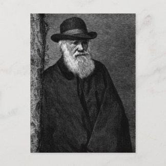 Cartão postal Charles Darwin