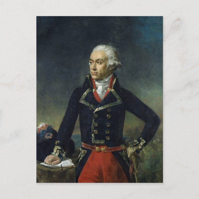 Cartão Postal Charles-Francois du Perier Dumouriez (Frente)