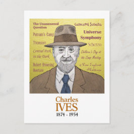 Cartão Postal Charles Ives