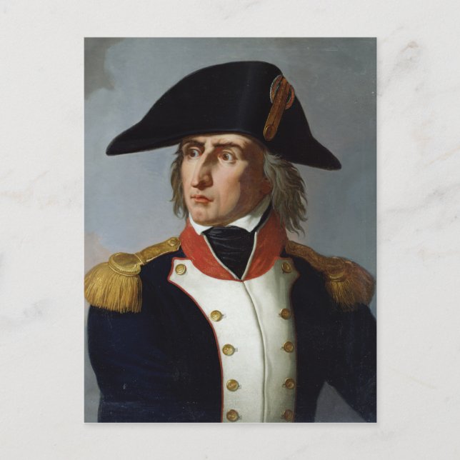 Cartão Postal Charles-Pierre-Francois Augereau (Frente)