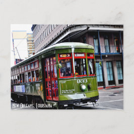 Cartão Postal Charles Streetcar em Nova Orleans, LA