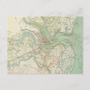 Cartão Postal Charleston, defesas