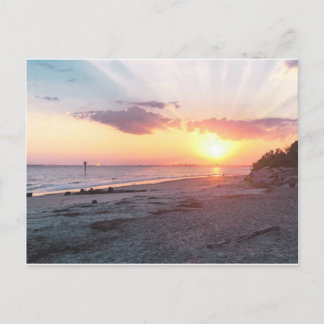 Cartão Postal Charleston Sunset