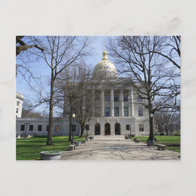 Cartão Postal Charleston West Virginia (Frente)