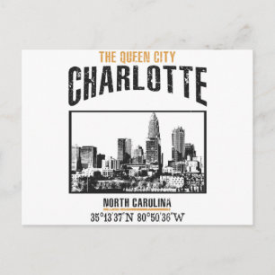 Cartão Postal Charlotte